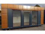 Container Bureau aménagé de 18 m2 avec Toilettes