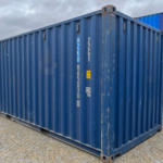 container bleu d'occasion 20 pieds dernier voyage