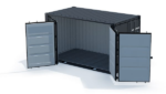 container 15 pieds neuf Open Side